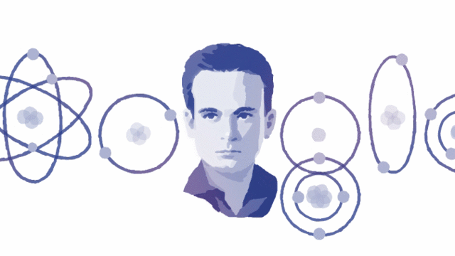 Doodle Google con el que César Lattes es recordado el 11 de julio.