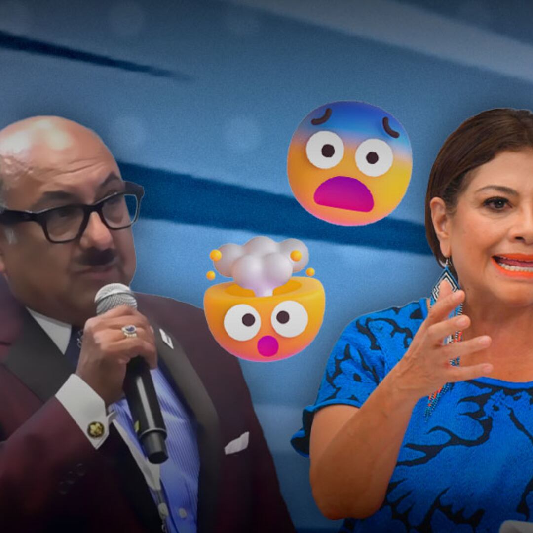 Lord Molécula desata polémica con comentario sobre senos ante Clara Brugada