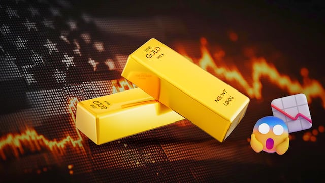 El oro se desploma antes de datos clave de inflación en Estados Unidos
