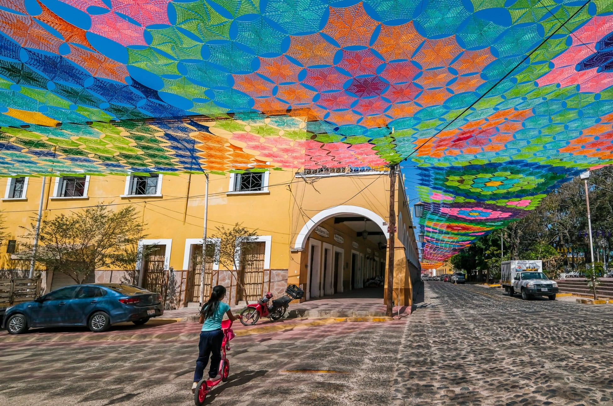 Pabellón de crochet en Etzatlán, Jalisco