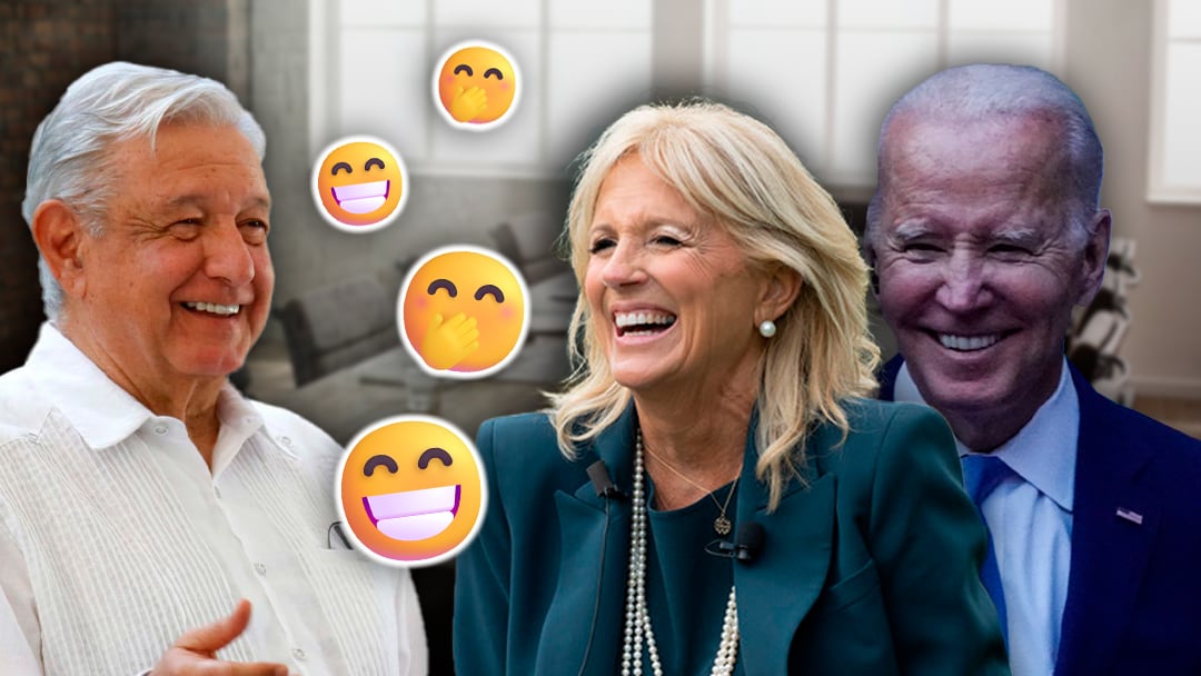 AMLO conquistó a la Jill Biden, la esposa de Joe Biden