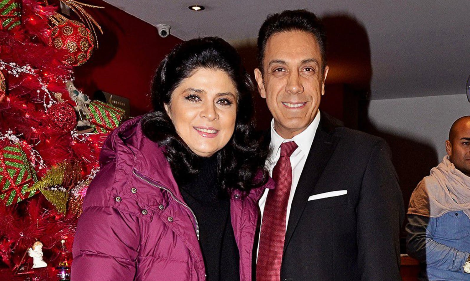 Victoria Ruffo y Omar Fayad