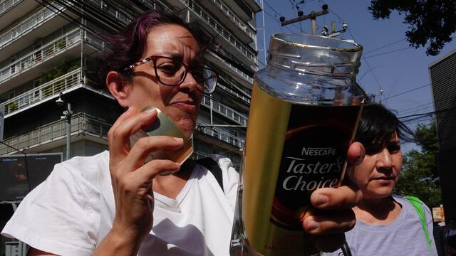 Agua contaminada en CDMX