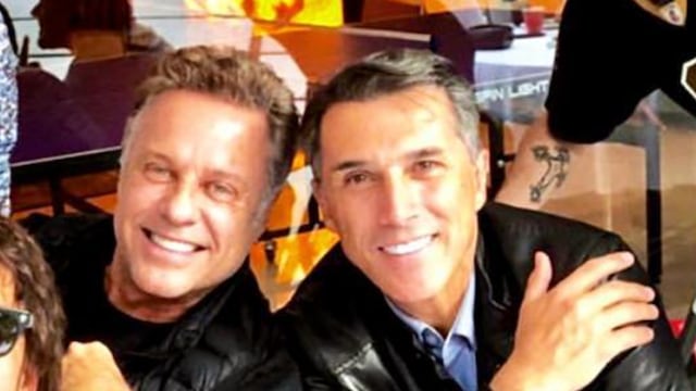 Sergio Mayer y Alexis Ayala