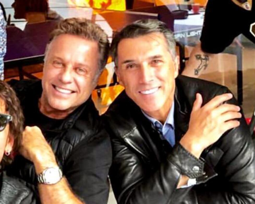 Sergio Mayer y Alexis Ayala