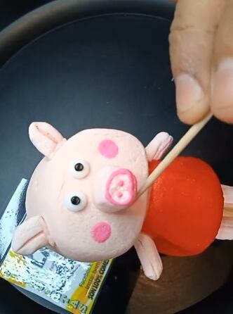 Paletas de bombón de Peppa Pig