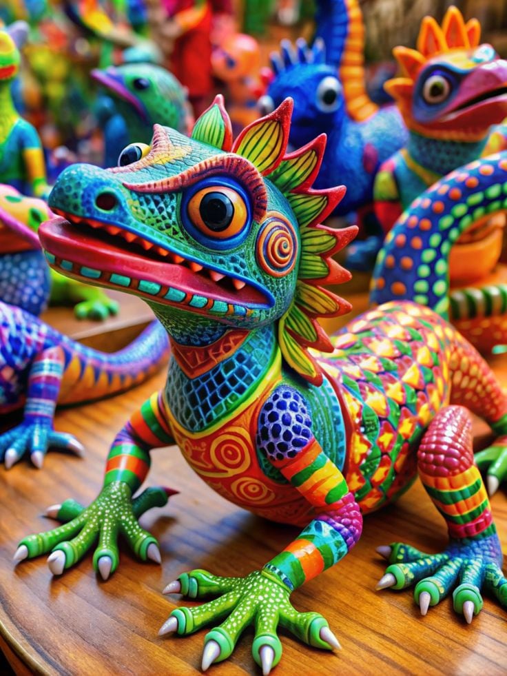 Dibujo de alebrijes