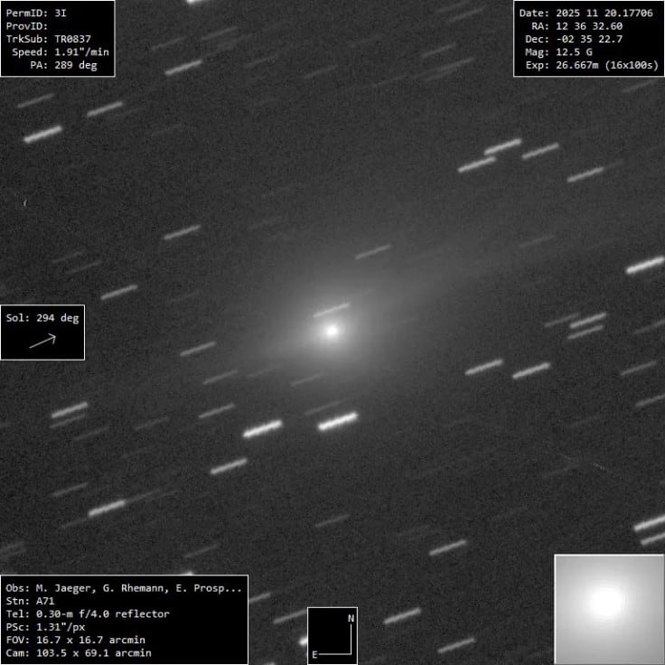 Cometa 3I/ATLAS