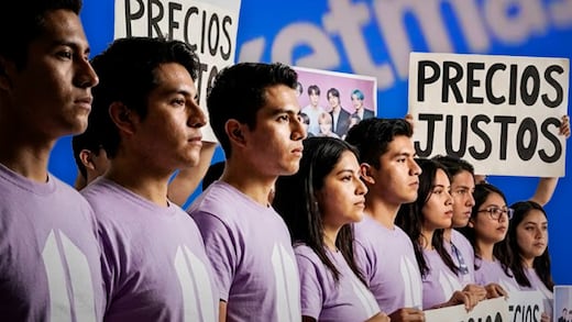 Fans de BTS exigen a Ticketmaster en protesta frente a Profeco