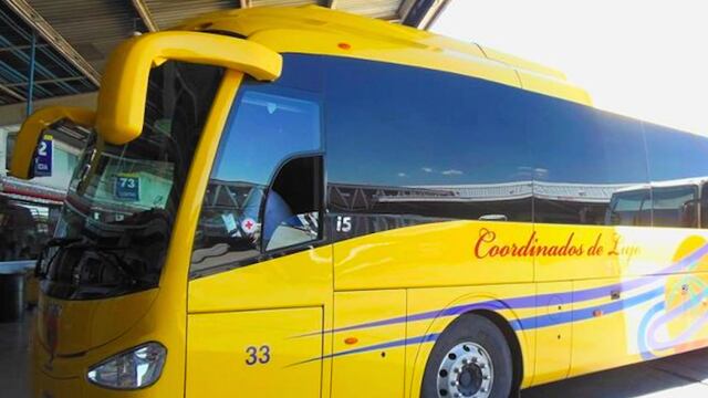 Autobús de línea Coordinados.