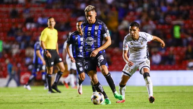 Querétaro vs Xolos de Tijuana en la Liga MX.