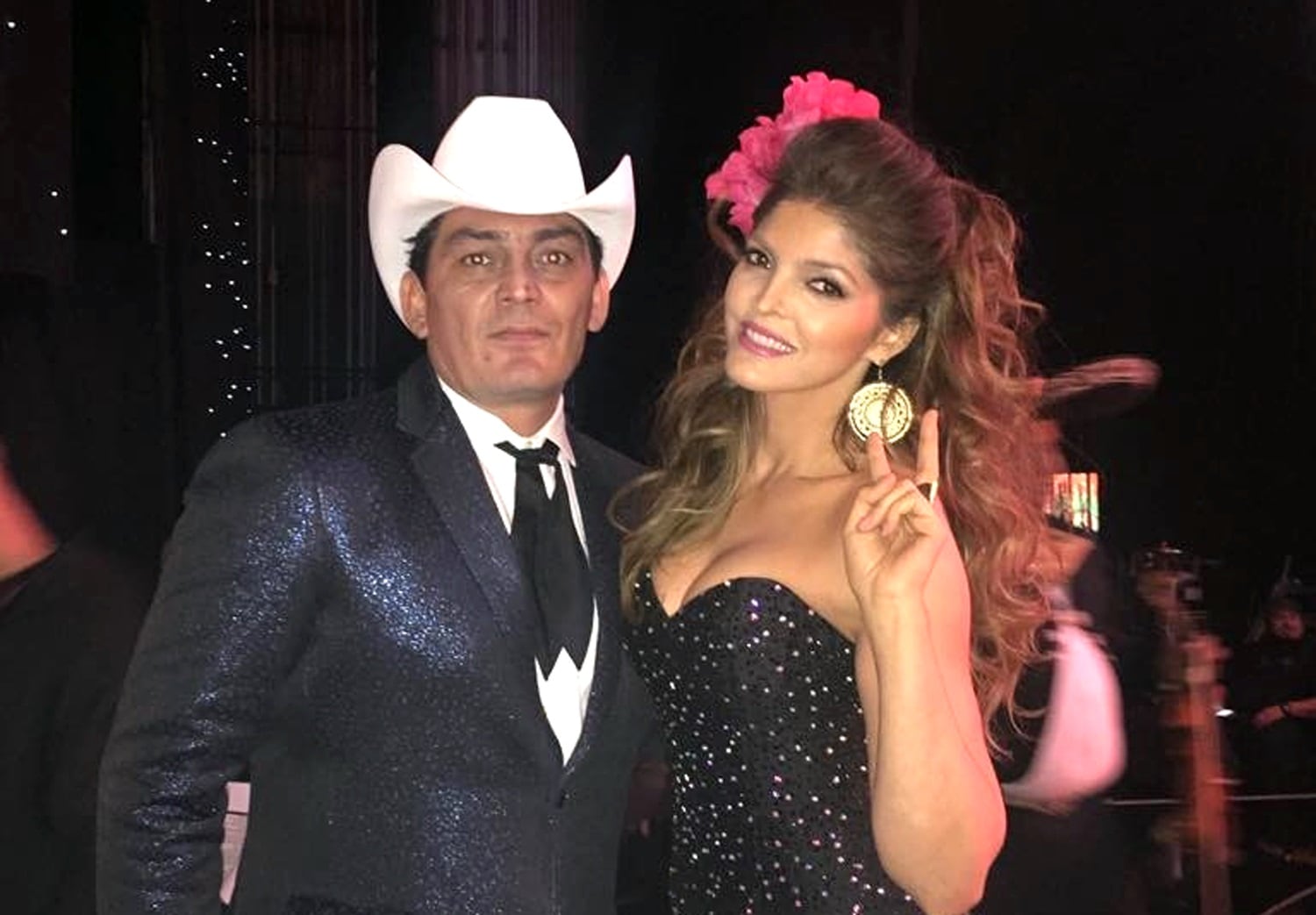 Ana Bárbara y José Manuel Figueroa