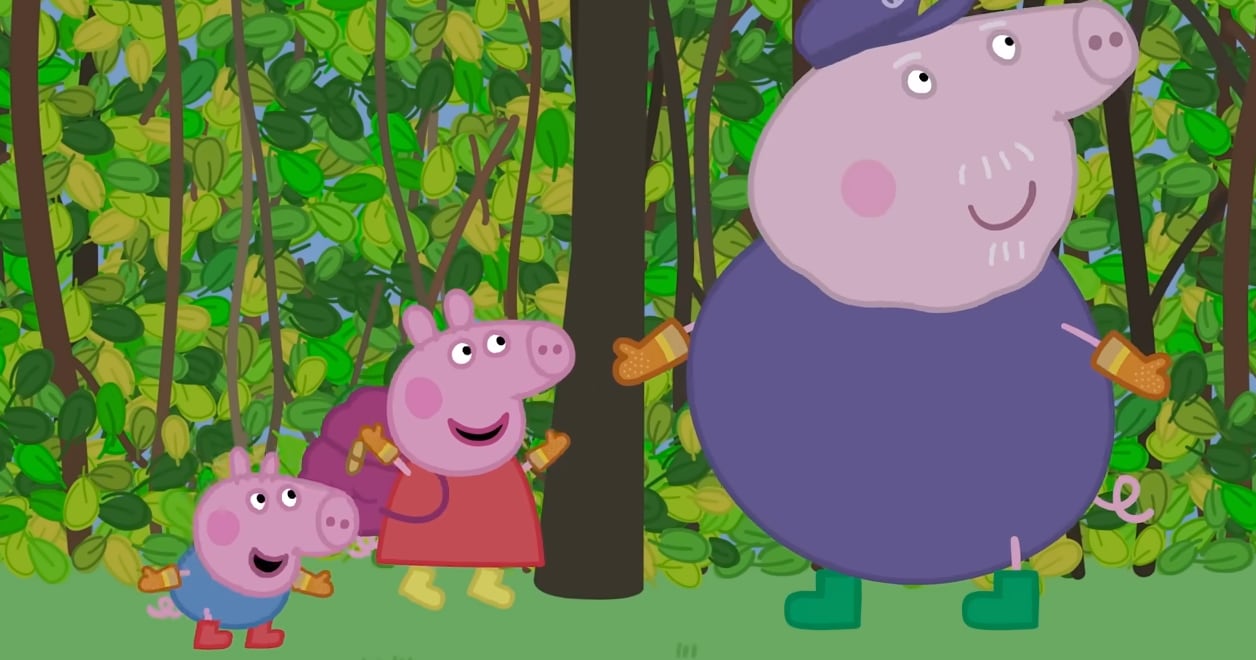 Peppa Pig por Día Mundial del Árbol