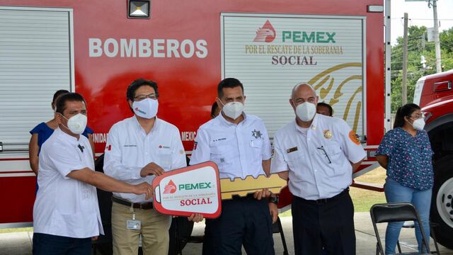 Donativo de Pemex.
