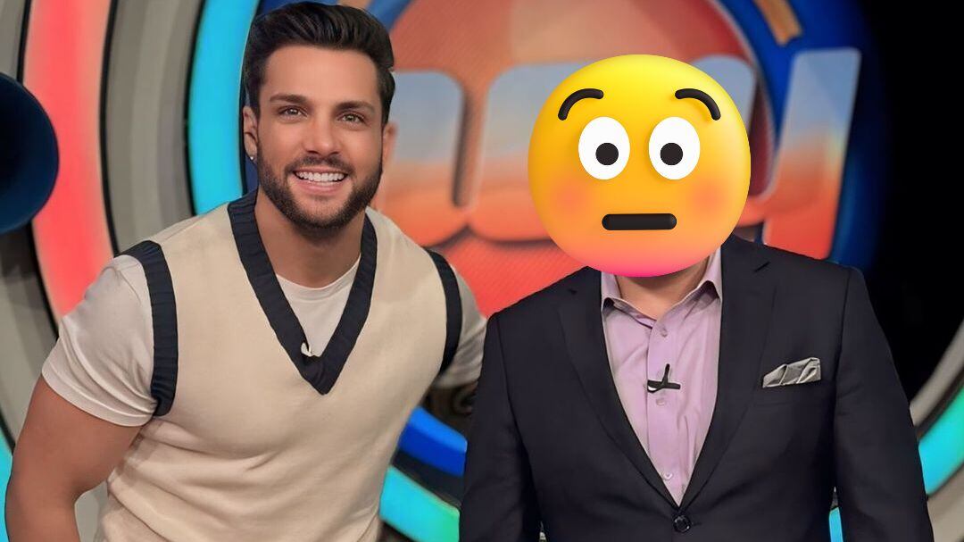 Lupillo Rivera y Nicola Porcella se encontraron en Hoy para tomarse una incómoda foto