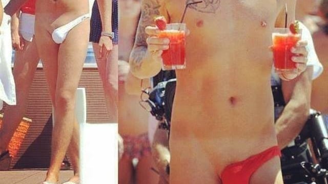 Hombres con "Penekini"