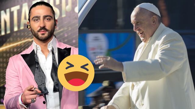 Luis 'Potro' Caballero saca chiste sobre haber conocido al Papa Francisco.