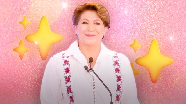 Delfina Gómez presumió su guayabera durante el Segundo debate rumbo a las elecciones 2023.