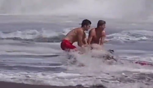 Trump invitará a la Casa Blanca a joven que rescató a un niño del mar en California
