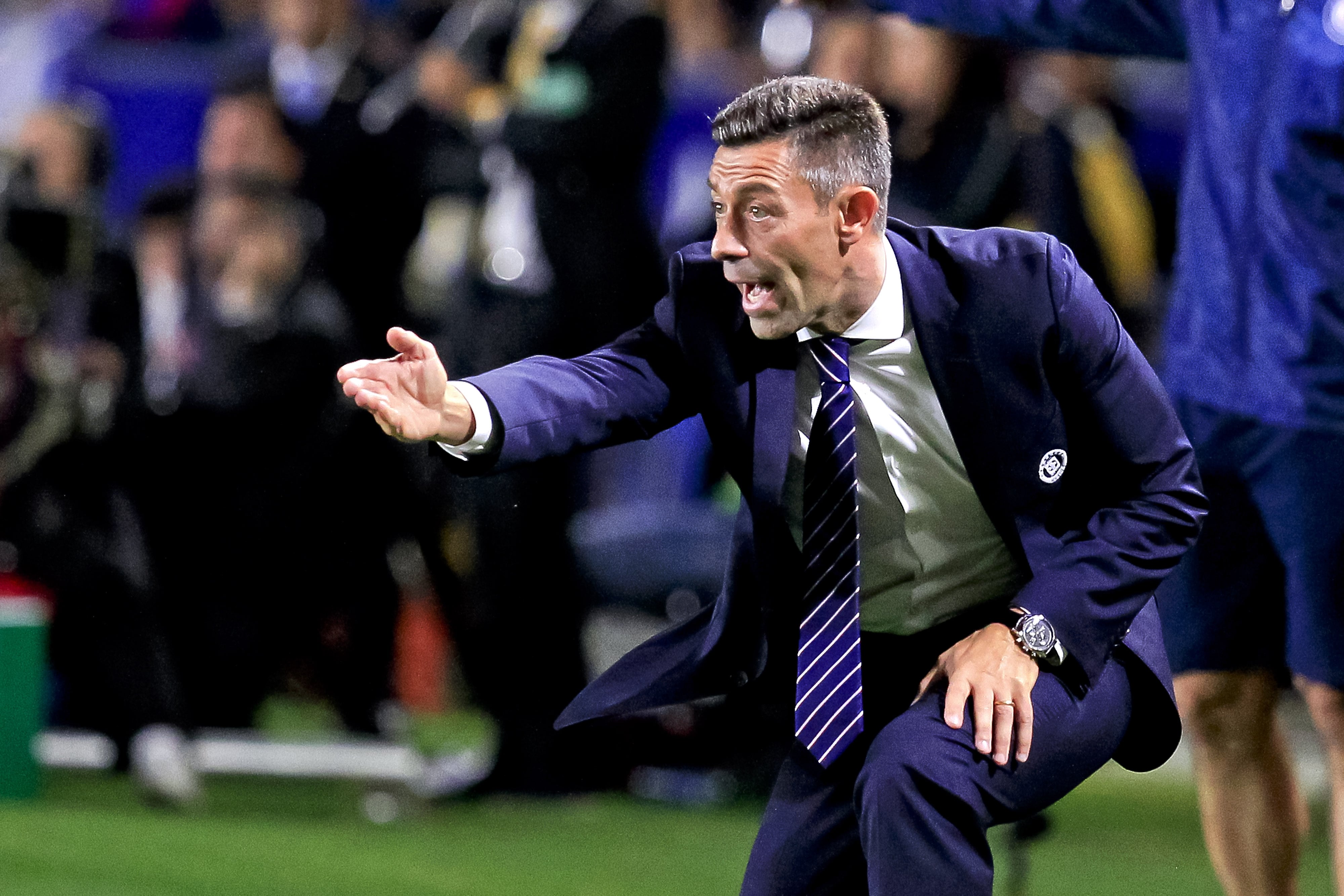 Pedro Caixinha, entrenador.