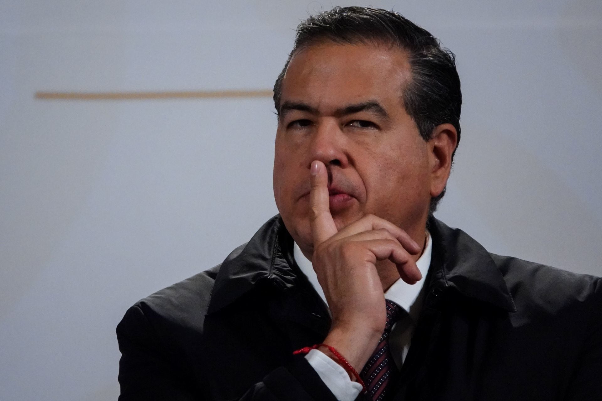 Ricardo Mejía Berdeja en la conferencia mañanera del 8 de diciembre de 2022