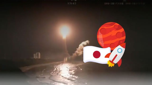 Japón lanza cohete para una misión histórica a Fobos, una luna de Marte