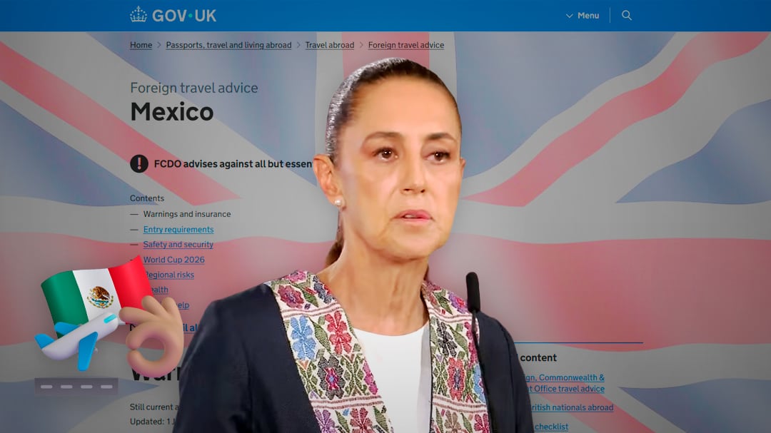 “Es seguro visitar México”: la respuesta de Sheinbaum a la alerta del Reino Unido
