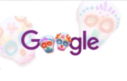 Doodle de Google Día de Muertos 2022
