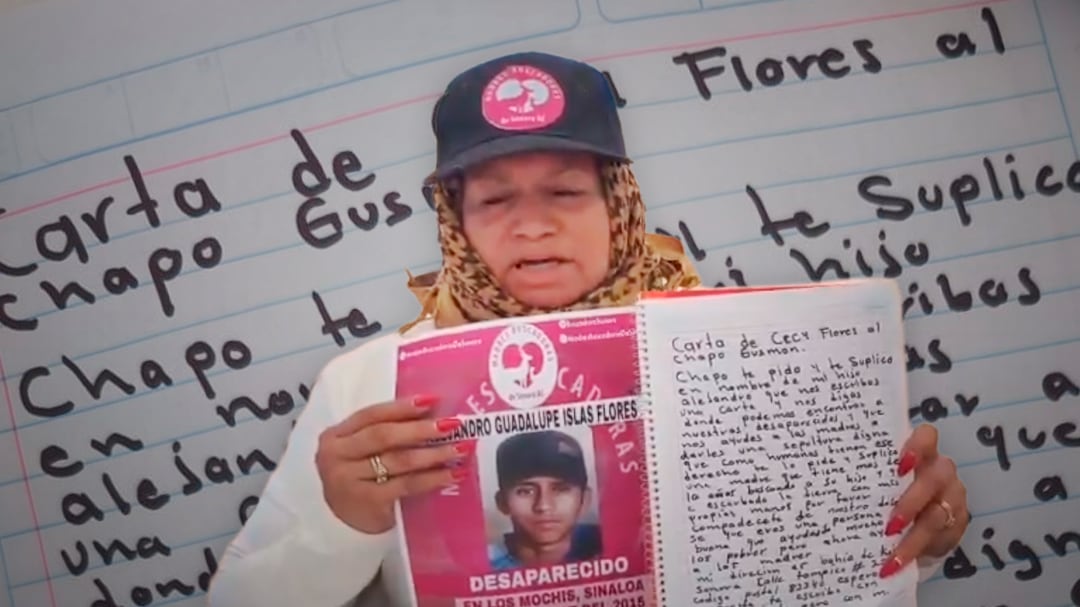 Ceci Flores envía carta a El Chapo Guzmán por su hijo desaparecido