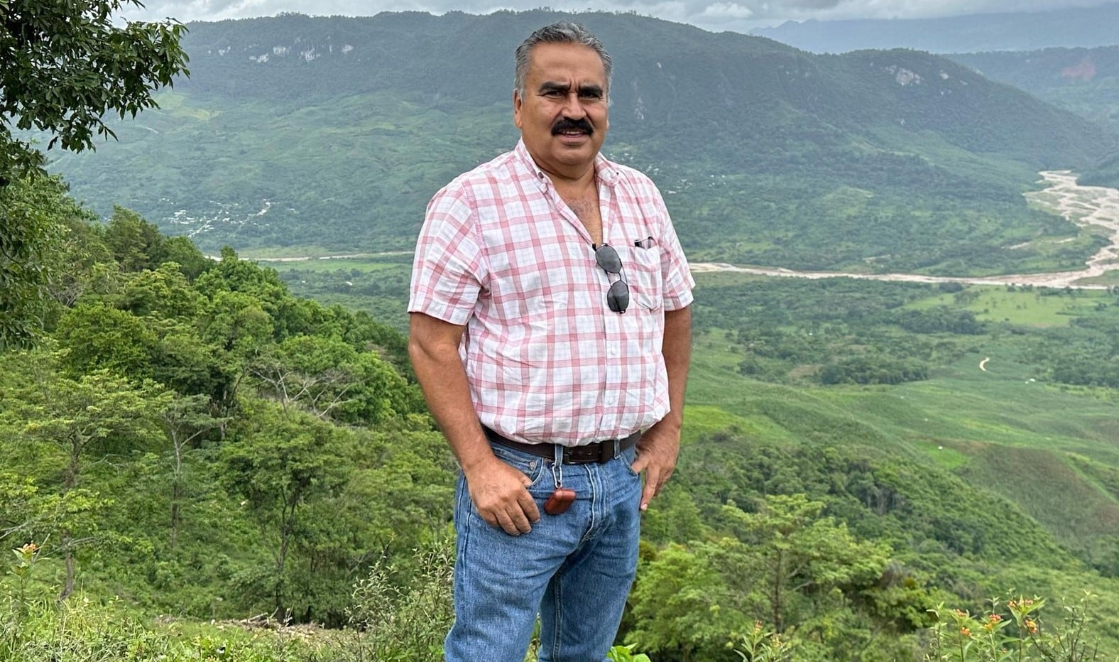 Óscar Pinto Gómez, candidato del Partido Verde a la alcaldía de Altamirano que renunció por condiciones de inseguridad