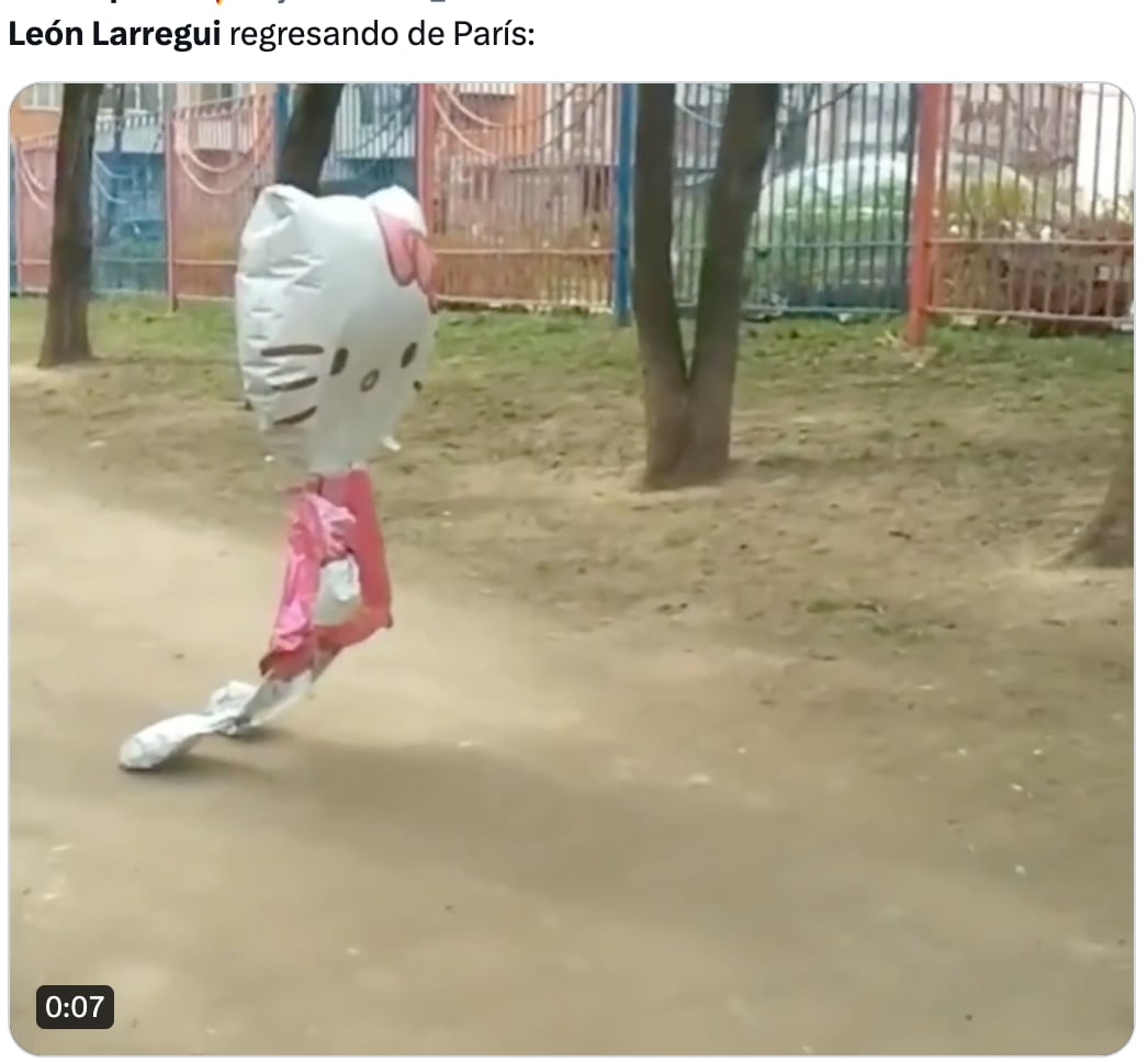 Memes de León Larregui golpeado en París