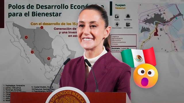 Claudia Sheinbaum presenta los primeros 15 Polos del Bienestar
