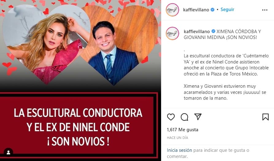 Ximena Córdoba y Giovanni Medina