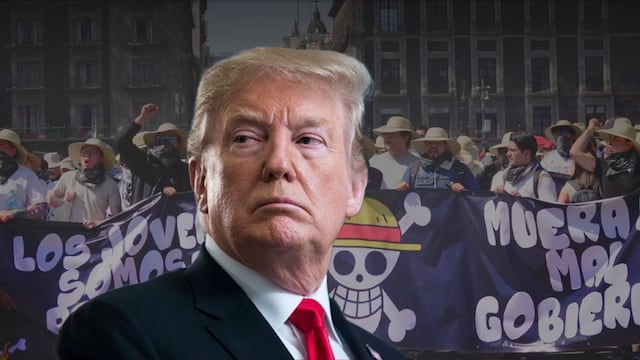 Trump critica la marcha de la generación Z en CDMX: “hay problemas ahí”