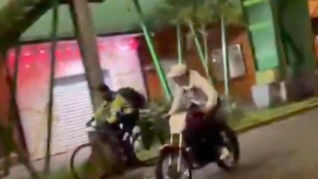 Identifican a presunto motociclista que arrojó a un ciclista en la Venustiano Carranza