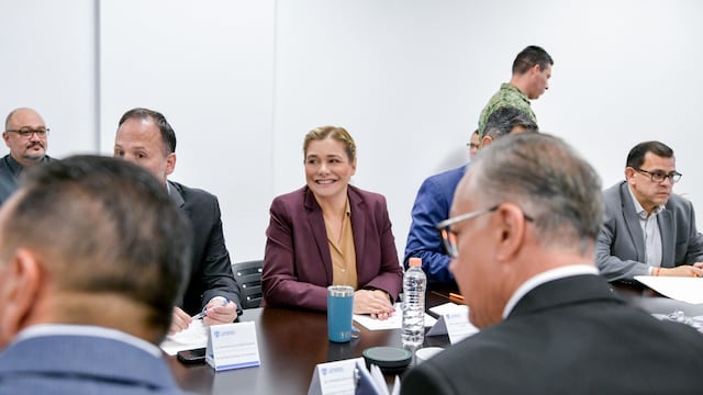 Maru Campos encabeza Mesa de Seguridad en Ciudad Juárez; destacan baja en homicidios.