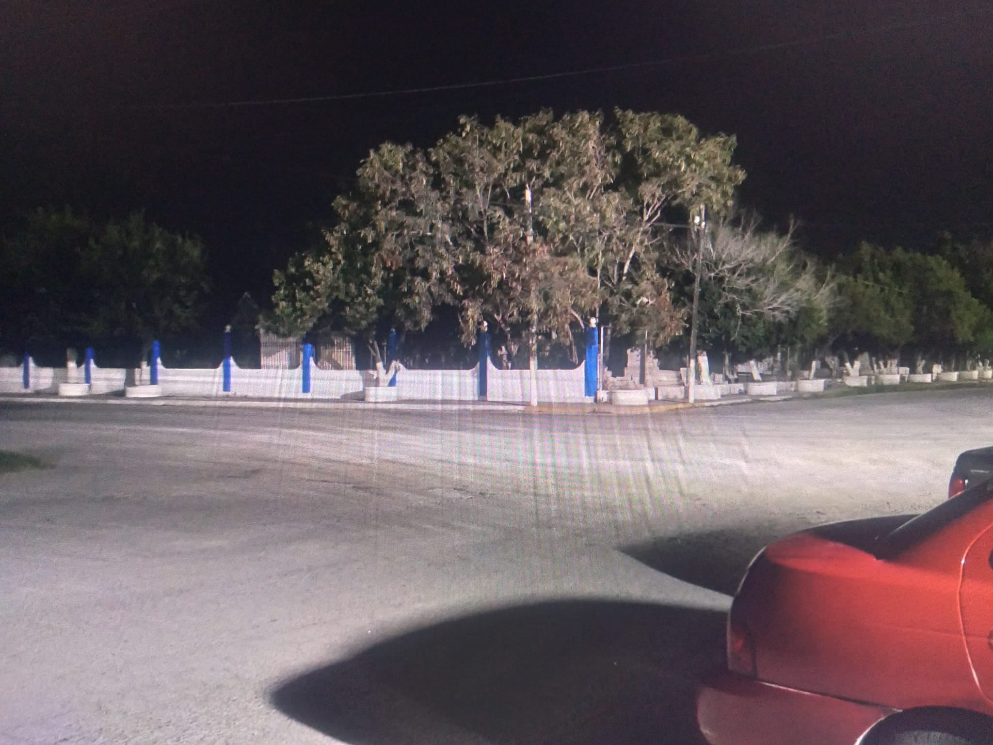 Fantasmas captados en panteón