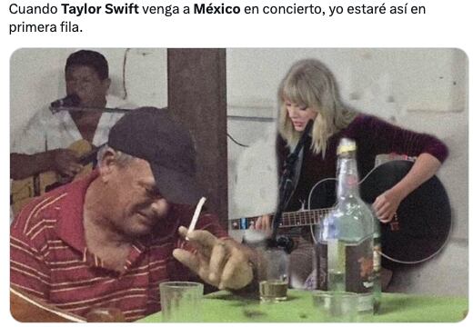 Memes aseguran que Taylor Swift hará un anuncio para conciertos en México