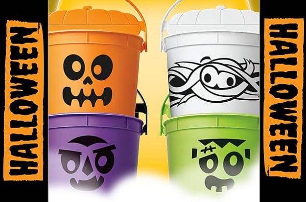 Cubetas de Halloween de Mc Donalds