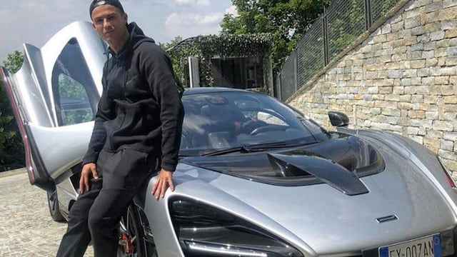 El portugués agregó una nueva joya a su amplia colección de autos de lujo