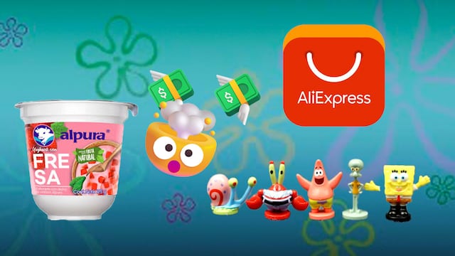 Coleccionables de Bob Esponja de Alpura en AliExpress