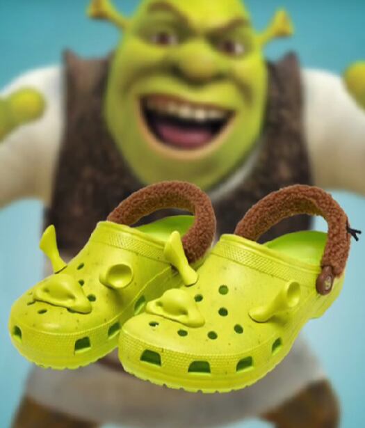 Colaboración de Crocs y Shrek