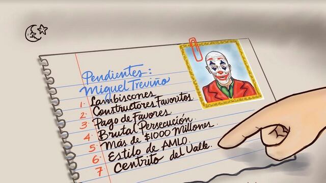 Ilustración de Garabato para Plácido Garza