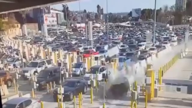 Accidente en Garita de San Ysidro