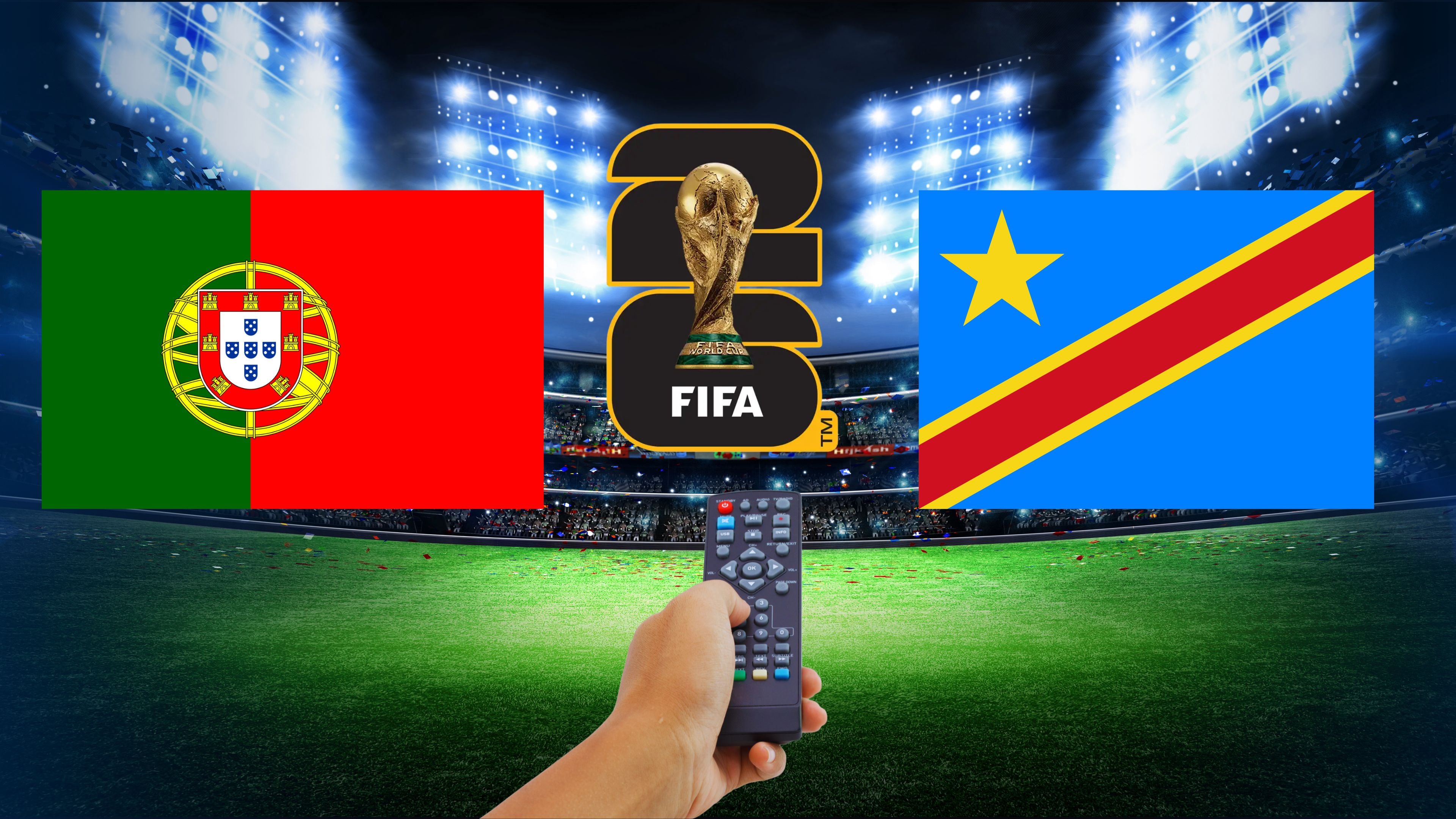 Portugal vs Congo: Día, hora y canal para ver el partido del Grupo K del Mundial 2026
