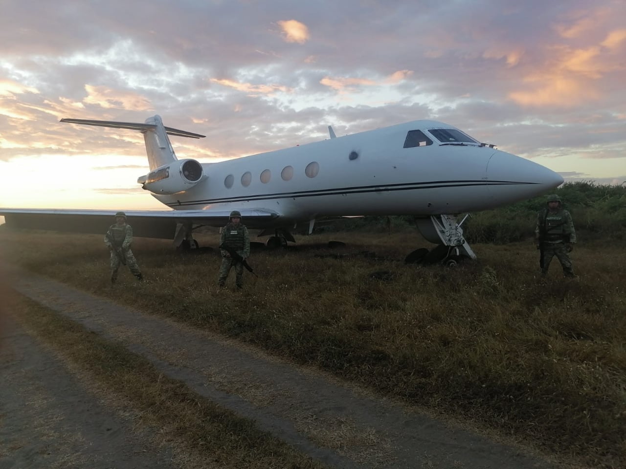 Incautan avioneta con 246 kg de cocaína/ Sedena