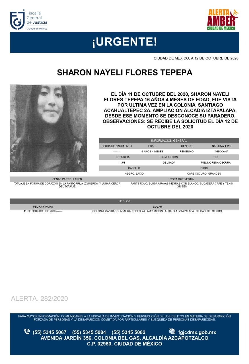 Ficha de búsqueda de Sharon
