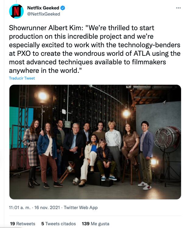 Elenco de ‘Avatar: The Last Airbender’
