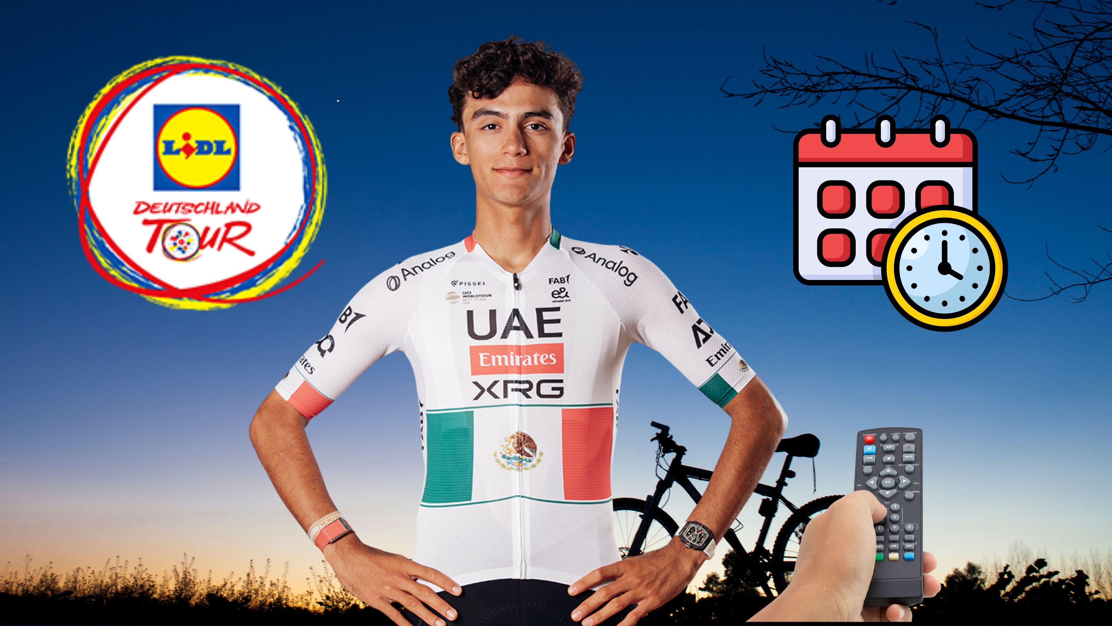 Isaac del Toro: Día, hora y canal para ver la Etapa 2 del Tour de Alemania 2026