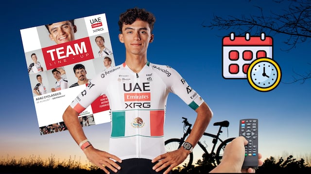 Isaac del Toro regresa a la bicicleta el domingo 16 de agosto en Alemania